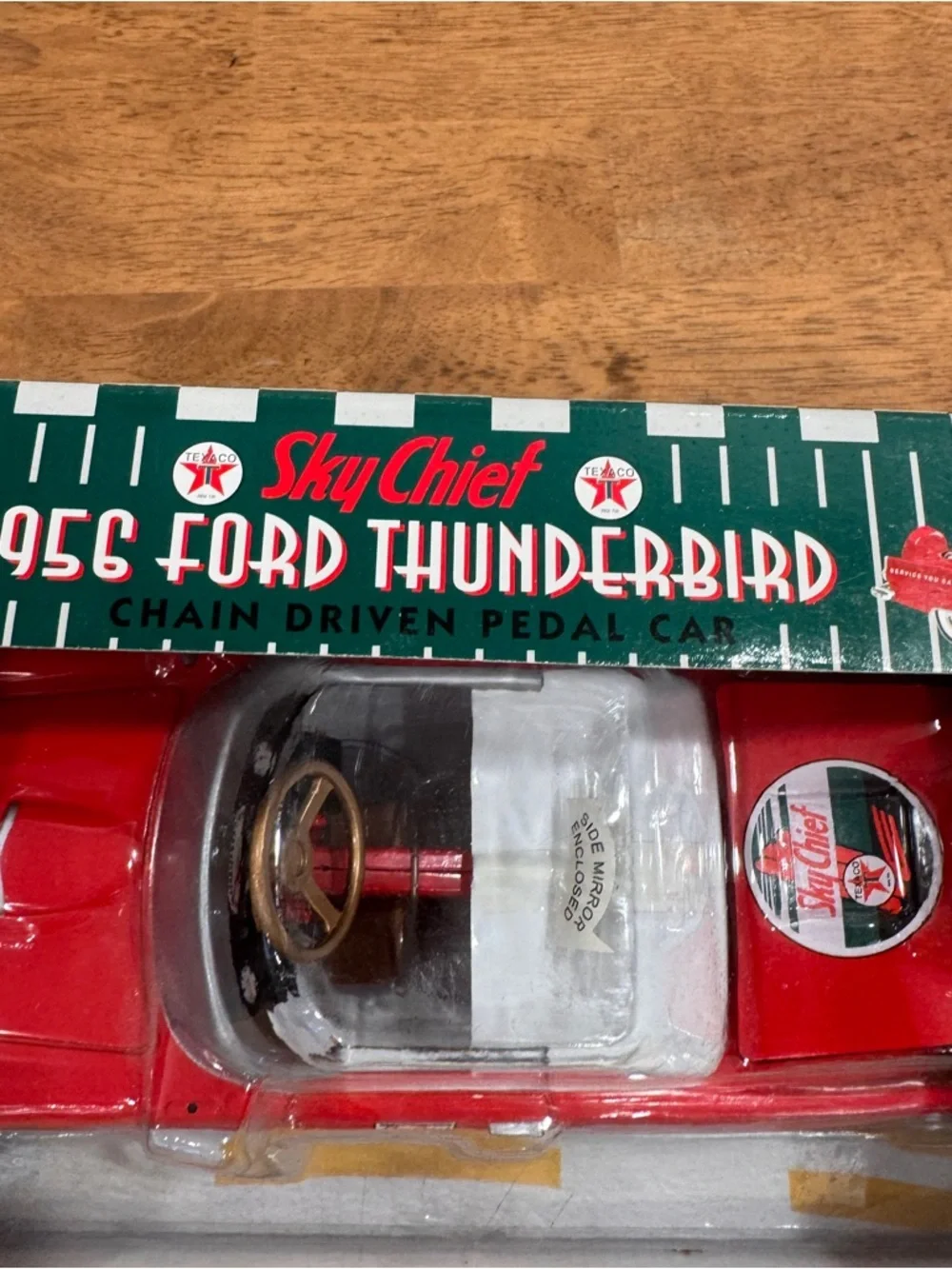 Gearbox Texaco Red 1956 Ford Thunderbird Sky Chief Convertible Die-Cast Toy Car